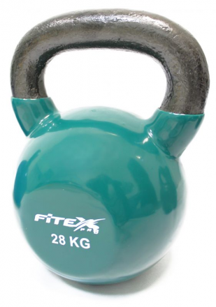 Гиря в виниловой оболочке 28 кг FITEX PRO, фото 1