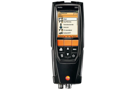 Комплект анализатора дымовых газов Testo 320 с H2-компенсацией, фото 1