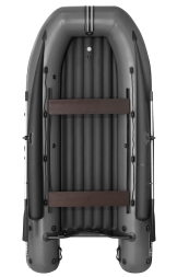 Моторная лодка ПВХ Фрегат 370 Air F (НДНД) с фальшбортом Серый, фото 1