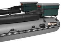 Моторная лодка ПВХ Фрегат 370 Air F (НДНД) с фальшбортом Серый