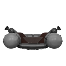 Моторная лодка ПВХ Фрегат 370 Air F (НДНД) с фальшбортом Серый