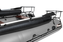 Моторная лодка ПВХ Фрегат 370 Air F (НДНД) с фальшбортом Серый