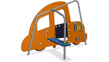 Игровой элемент Автомобиль для развития тактильных навыков, фото 3