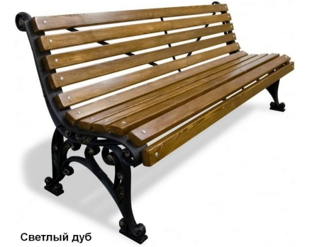 Скамейка уличная Удача, Сосна 2,5 м, фото 4
