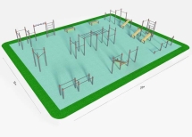 Спортивная площадка K-7 Спортивная площадка K-7