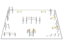 Спортивная площадка K-7 Спортивная площадка K-7