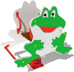 Качалка на пружине Лягушонок КЧ049 для детской площадки