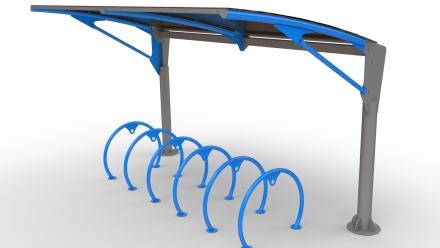 Велопарковка с навесом &quot;Сицилия&quot;, фото 3