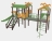 Детский игровой комплекс TORUDA Дино Долина 3D 06060