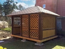 Прямоугольная беседка КАНТРИ
