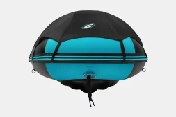 GLADIATOR E 350 PRO AIR Черно-бирюзовый моторная лодка ПВХ, фото 9