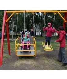 Качели для инвалидов с различными нарушениями опорно-двигательного аппарата, фото 5