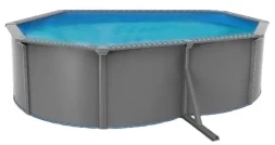 Бассейн PoolMagic Anthracite 4,9x3,6x1,3 м