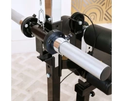Скамья с вертикальной и горизонтальной тягой Powertec, фото 9
