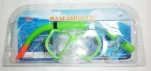 Набор 2 в 1 (маска+трубка) 105-2А зеленый