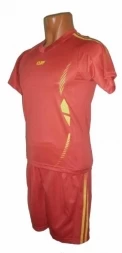 Форма футбол 3130 CLIFF красная 2XL