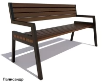 Скамейка уличная Дубна, Сосна 1,8 м