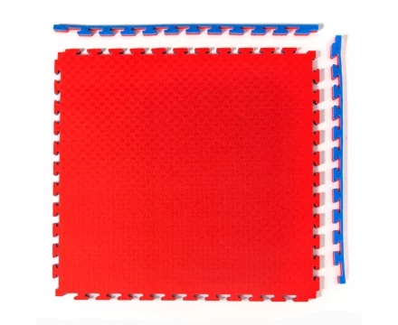Будо-мат, 100 x 100 см, 40 мм, цвет сине-красный, фото 3