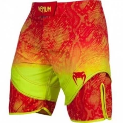 Шорты ММА Venum &quot;Fusion&quot; Fightshorts - Orange Yellow, фото 1