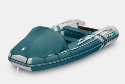GLADIATOR E 350 PRO AIR Морской зеленый-белый моторная лодка ПВХ, фото 1