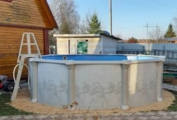Сборный бассейн Гибралтар ф4,6х1,35м. (комплект), фото 2