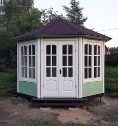 Закрытая беседка МЕЧТА ПОЭТА, фото 6