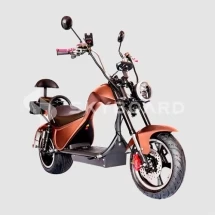 Электроскутер Citycoco SkyBoard Enisei Chopper 3000 PRO (коричневый)