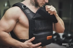 Утяжелительный жилет &quot;Hard&quot; 1-40 кг (р.48-50) с грузами (металл), фото 5