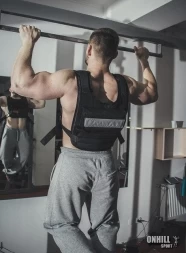 Утяжелительный жилет &quot;Hard&quot; 1-40 кг (р.48-50) с грузами (металл), фото 7