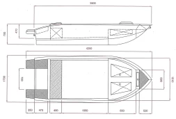 Алюминиевая лодка ALUTON 390-1K, фото 9