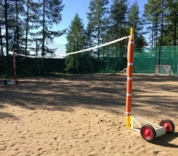 Мобильные волейбольные стойки (+ стаканы), фото 2