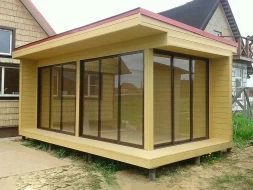 Застекленная беседка САДОВЫЙ ОФИС, фото 1