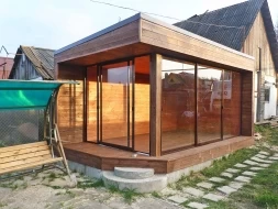 Застекленная беседка САДОВЫЙ ОФИС, фото 3