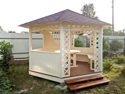 Шестигранная беседка РЫБКА, фото 1