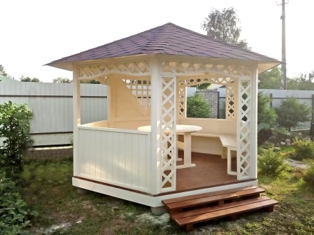 Шестигранная беседка РЫБКА, фото 1