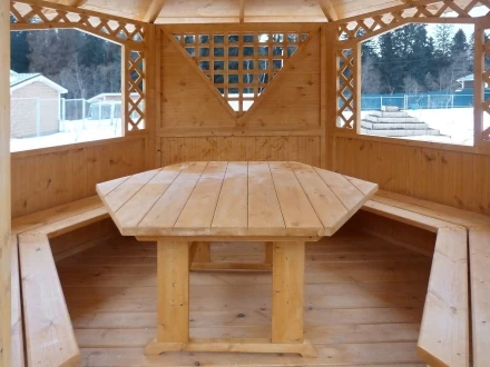 Шестигранная беседка РЫБКА, фото 8