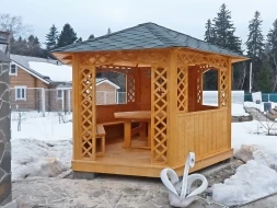 Шестигранная беседка РЫБКА, фото 5