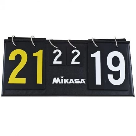 Счетчик для волейбола &quot;MIKASA&quot;, отображение счета по партиям, счета в партии, складной на липучках, фото 1