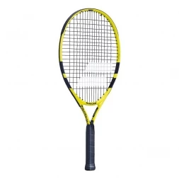 Ракетка б/т дет. BABOLAT Nadal 26 Gr0, арт.140250, для 9-10 лет, алюминий, со струнами,черно-желт