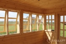 Летняя кухня №1 4х7м по каркасной технологии Под ключ