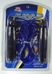Скакалка 5107 0031 (2,8 м, мягкие ручки, шнур: резина)