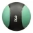 Haбивнoй мяч FOREMAN Medicine Ball, вес: 3 кг