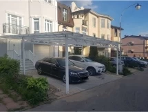 Балочный односкатный навес