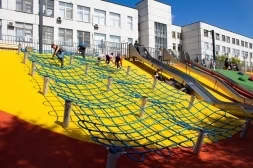 Сетка на склоне, фото 2