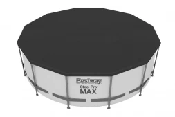Каркасный бассейн Steel Pro Max 366х122см, 10250л, фил.-насос 2006л/ч, лестница, тент, фото 4