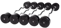 Набор изогнутых штанг PROFI-FIT, 35-55 кг, шаг 5 кг. (компл. 5шт)