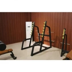 E-1050В Стойка для приседаний с ограничителями (Squat Rack), фото 2
