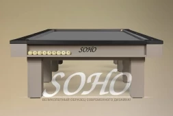 Бильярдный стол - Soho 12 Футов, Русская пирамида, Сланец Orero Lux 45 мм, фото 8