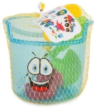 Набор для пляжа и песочницы Pilsan Cute Bucket (06-117)