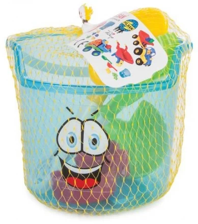 Набор для пляжа и песочницы Pilsan Cute Bucket (06-117), фото 3